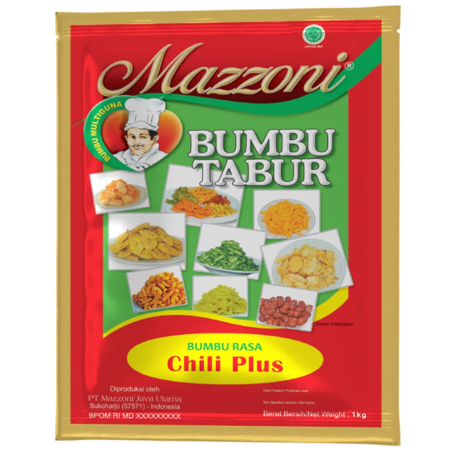 Kemasan Bumbu Tabur Chili Plus 1 kg