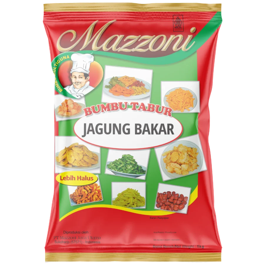 Kemasan Bumbu Tabur Jagung Bakar 1 kg