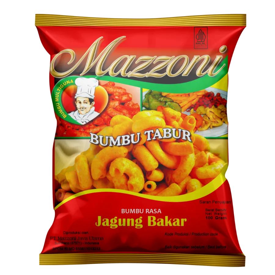 Kemasan Bumbu Tabur Jagung Bakar 100 gram