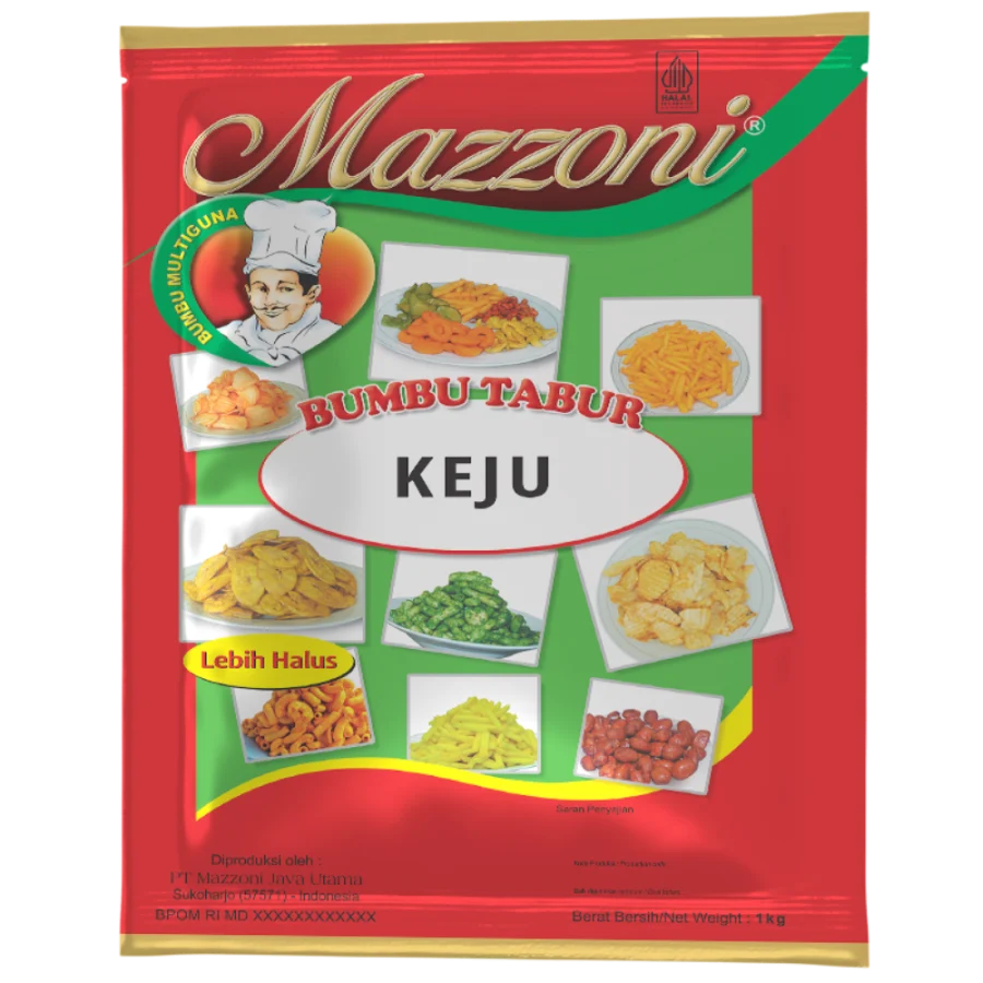 Kemasan Bumbu Tabur Keju 1 kg
