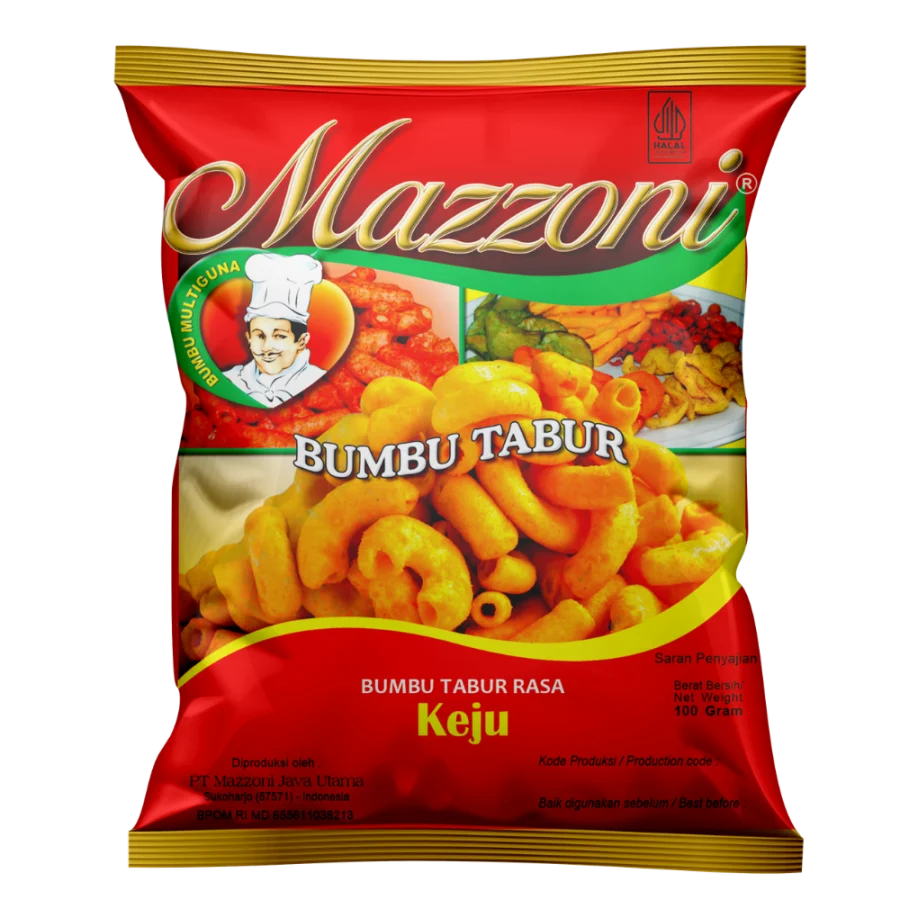 Kemasan Bumbu Tabur Keju 100 gram