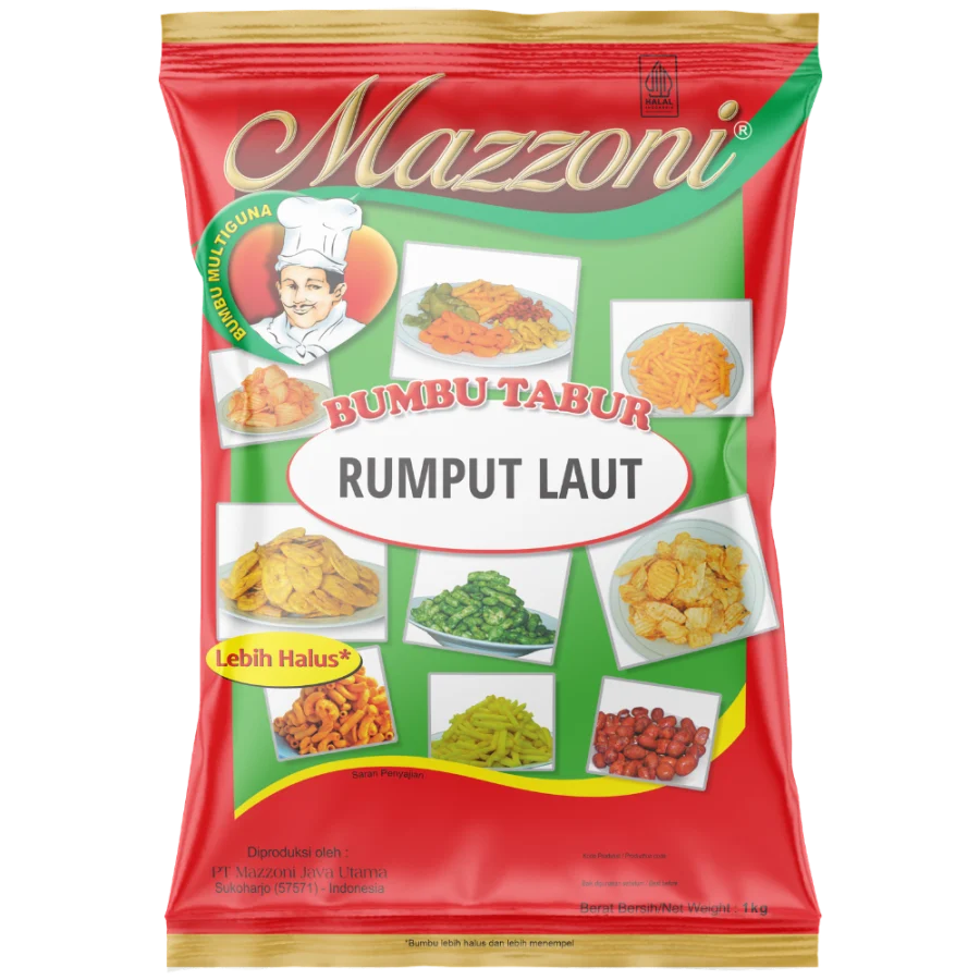 Kemasan Bumbu Tabur Rumput Laut 1 kg