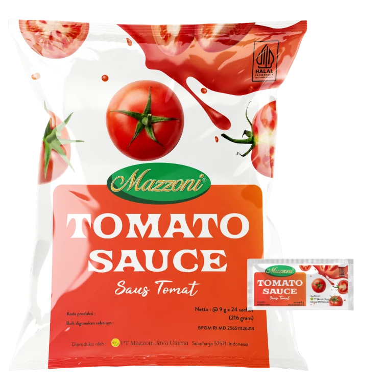 Kemasan Tomato Sauce 8 gram (Bag)